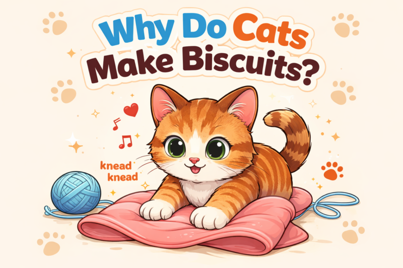Why Do Cats Make Biscuits? A Complete Guide to Understanding Your Cat’s Kneading Behavior