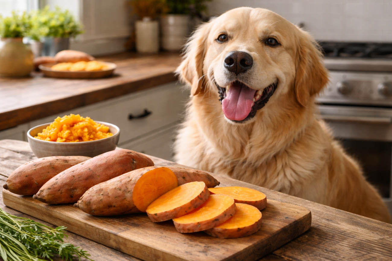 are sweet potatoes good for dogs