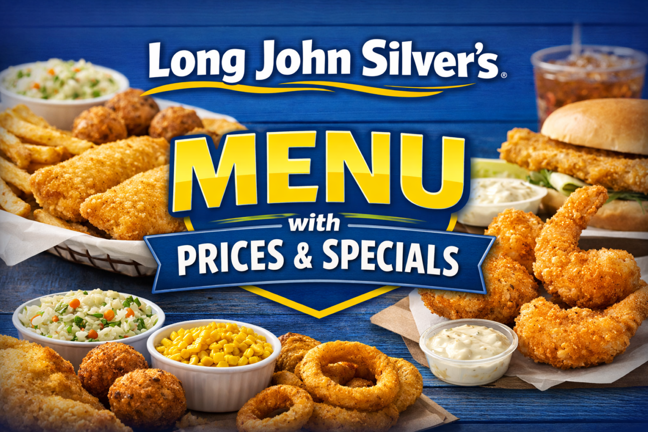 long john silver's menu