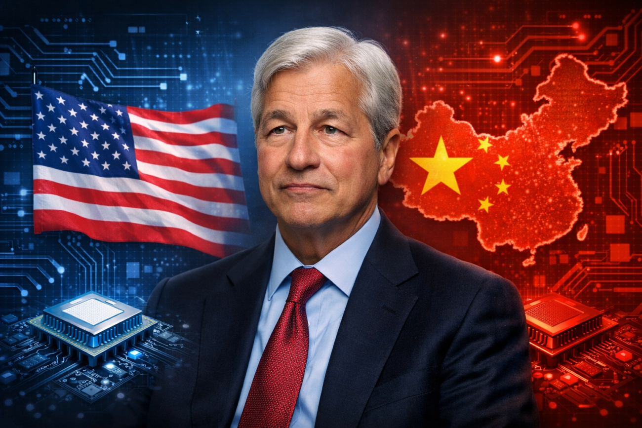 us china technology competition dimon