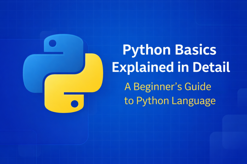 Python basics for beginners: Learn Python step by step