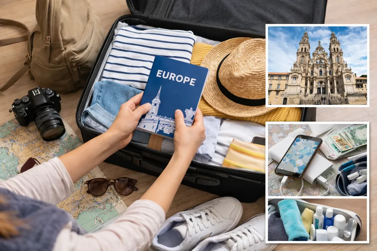 what to pack for europe trip