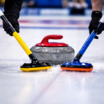 how do brushes affect the stone's path in olympic curling?